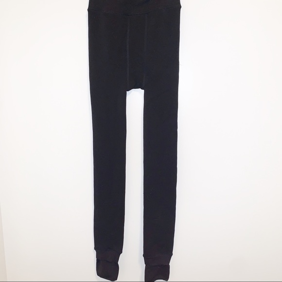 🆕JUST IN Fur Lined BLACK Leggings-Small - Picture 6 of 8